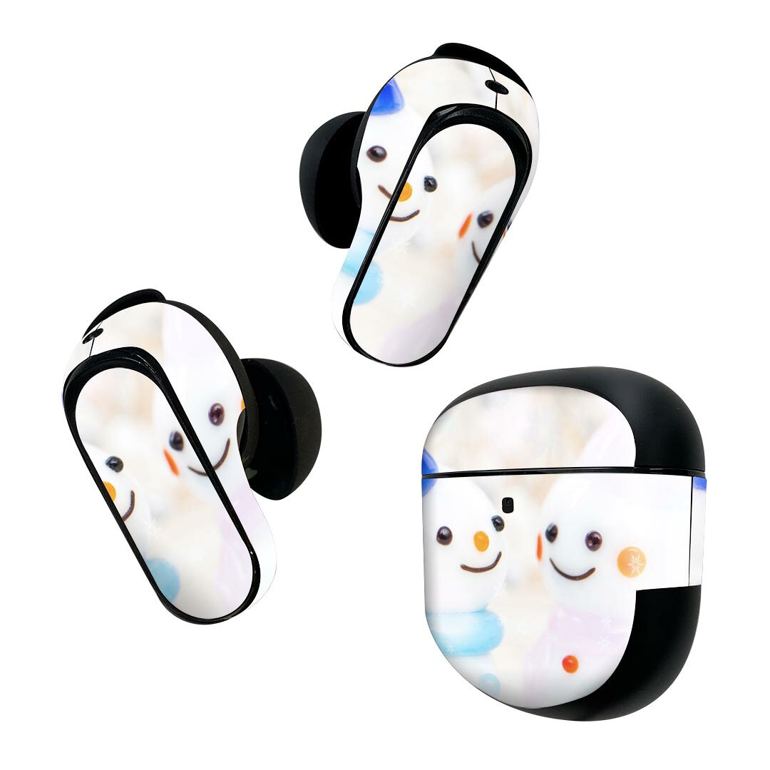 Bose QuietComfort Earbuds II 用 スキンシール ボーズ イヤバッズ2 用　ステッカ...
