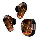 Bose QuietComfort Earbuds II 用 スキンシール ボーズ イヤバッズ2 用 ステッカー 本体3セット ケース1セット 保護 フィルム デコ 景色 夜景 風景 写真 道路 014993(2)