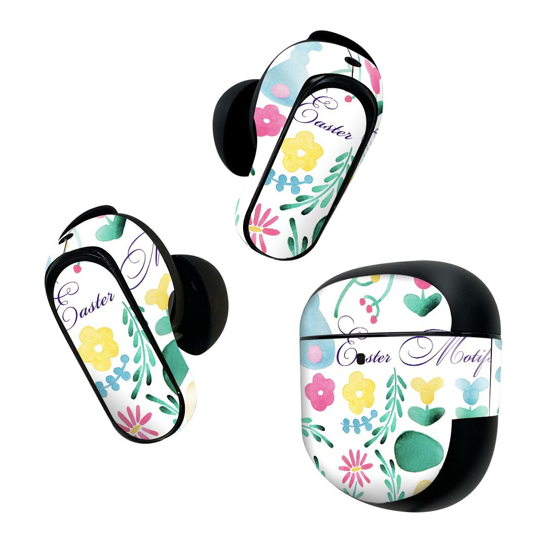 Bose QuietComfort Earbuds II 用 スキンシール ボーズ イヤバッズ2 用　ステッカ...