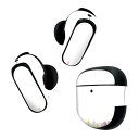 Bose QuietComfort Earbuds II 用 スキンシール ボーズ イヤバッズ2 用 ステッカー 本体3セット ケース1セット 保護 フィルム デコ チューリップ 花 ピンク 015398(2)