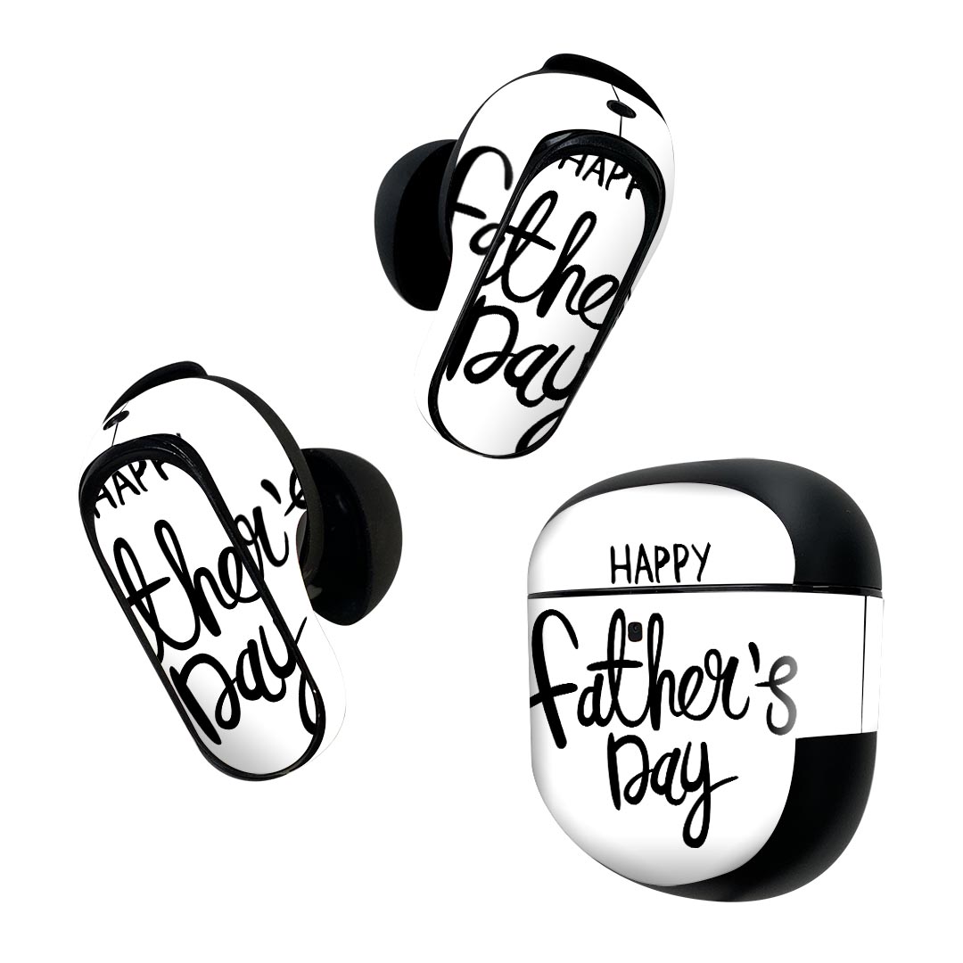 Bose QuietComfort Earbuds II 用 スキンシール ボーズ イヤバッズ2 用　ステッカ...