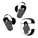 Bose QuietComfort Earbuds II 用 スキンシール ボーズ イヤバッズ2 用 ステッカー 本体3セット ケース1セット 保護 フィルム ...