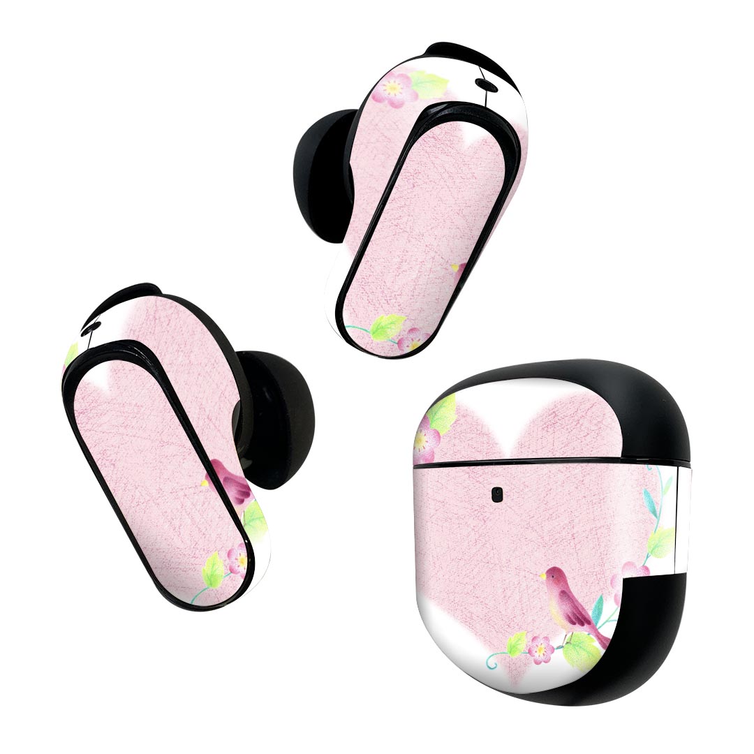 Bose QuietComfort Earbuds II 用 スキンシール ボーズ イヤバッズ2 用　ステッカ...