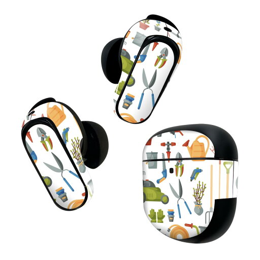 Bose QuietComfort Earbuds II 用 スキンシール ボーズ イヤバッズ2 用 ステッカー 本体3セット ケース1セット 保護 フィルム デコ 木 ガーデニング 015629 Bose QuietComfort Earbuds II 用 スキンシール ボーズ イヤバッズ2 用 ステッカー 本体3セット ケース1セット 保護 フィルム デコ 木 ガーデニング 015629