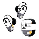 Bose QuietComfort Earbuds II 用 スキンシール ボーズ イヤバッズ2 用 ステッカー 本体3セット ケース1セット 保護 フィルム ...