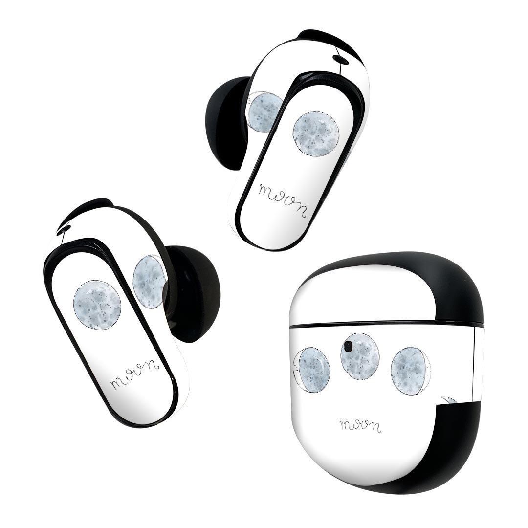 Bose QuietComfort Earbuds II 用 スキンシール ボーズ イヤバッズ2 用　ステッカ...