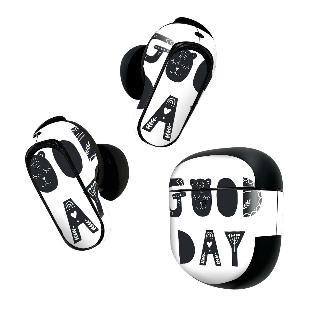 Bose QuietComfort Earbuds II 用 スキンシール ボーズ イヤバッズ2 用　ステッカ...