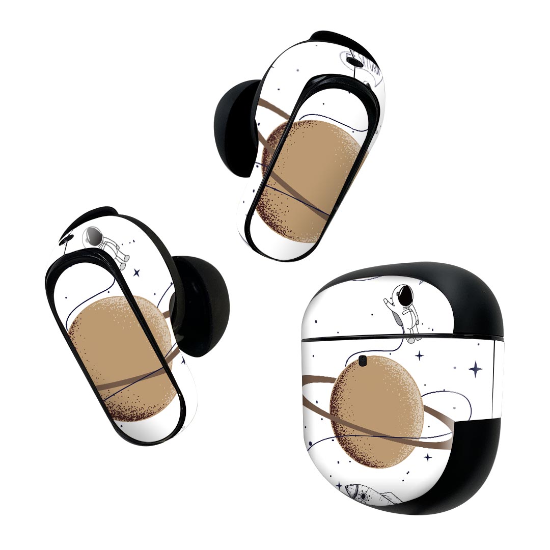 Bose QuietComfort Earbuds II 用 スキンシール ボーズ イヤバッズ2 用　ステッカ...