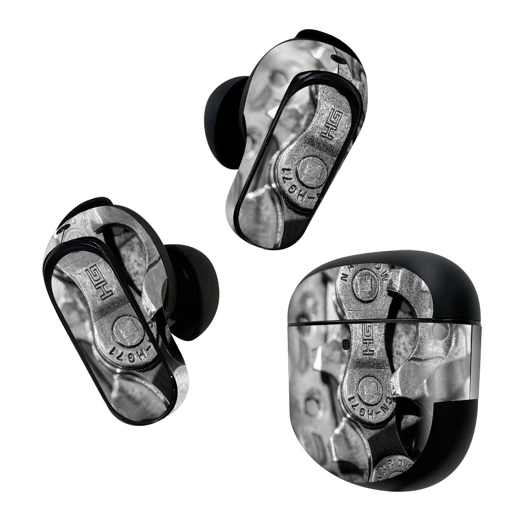 Bose QuietComfort Earbuds II 用 スキンシール ボーズ イヤバッズ2 用　ステッカ...