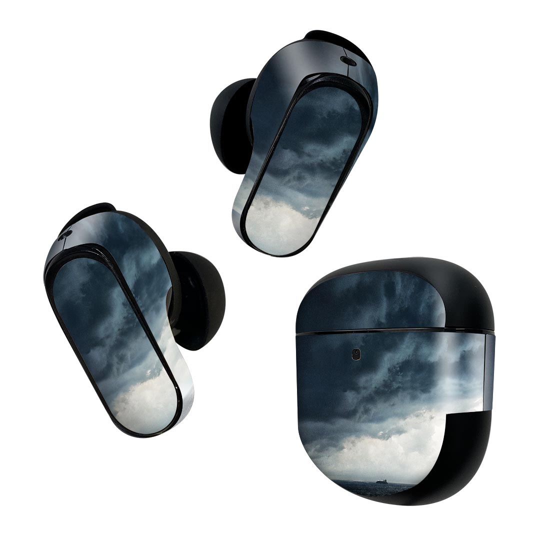 Bose QuietComfort Earbuds II 用 スキンシール ボーズ イヤバッズ2 用　ステッカ...