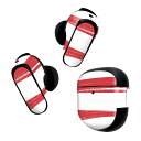 Bose QuietComfort Earbuds II 用 スキンシール ボーズ イヤバッズ2 用 ステッカー 本体3セット ケース1セット 保護 フィルム デコ 国旗 austria オーストリア 018389