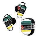 Bose QuietComfort Earbuds II 用 スキンシール ボーズ イヤバッズ2 用 ステッカー 本体3セット ケース1セット 保護 フィルム デコ 国旗 mozambique モザンビーク 018515(2)
