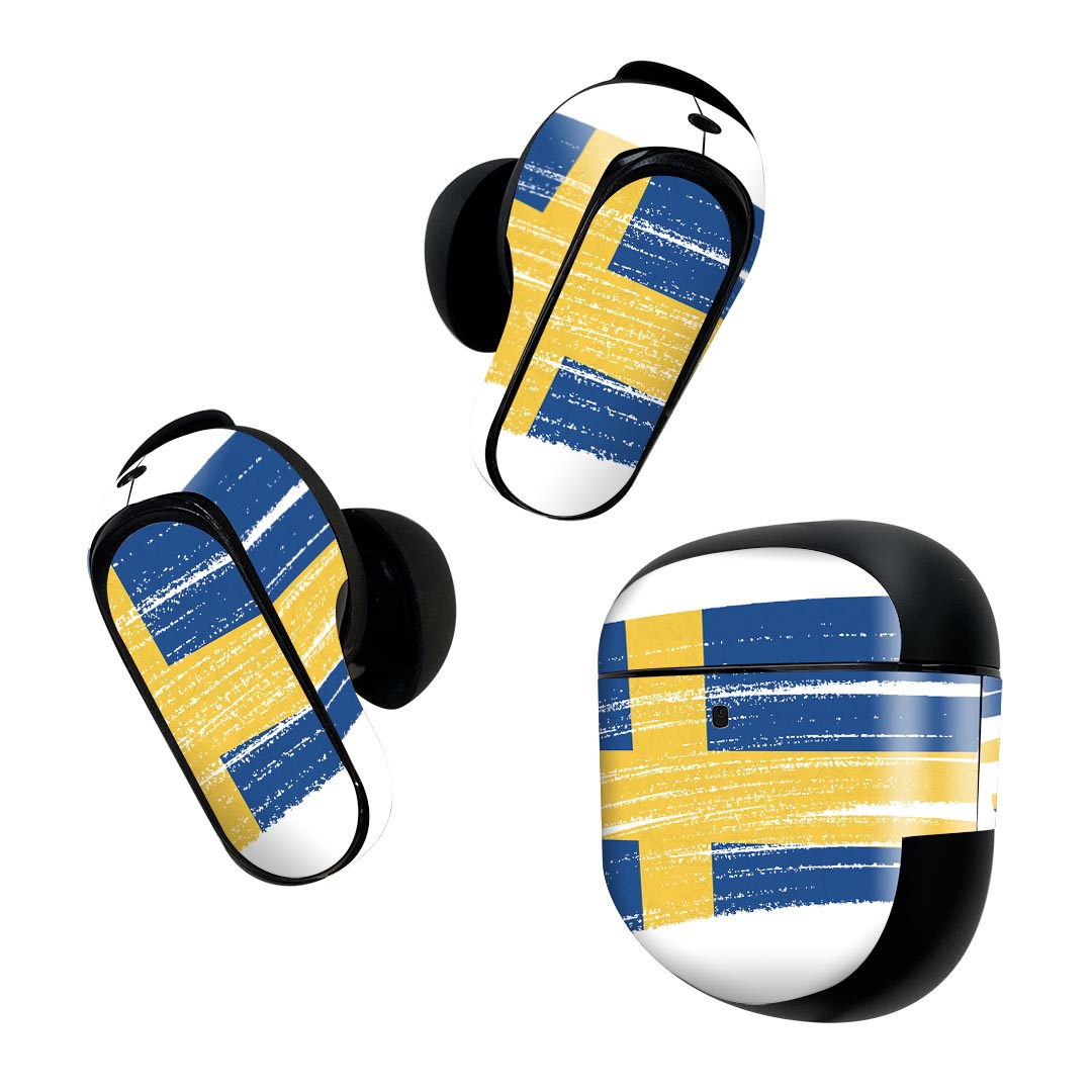 Bose QuietComfort Earbuds II 用 スキンシール ボーズ イヤバッズ2 用　ステッカ...