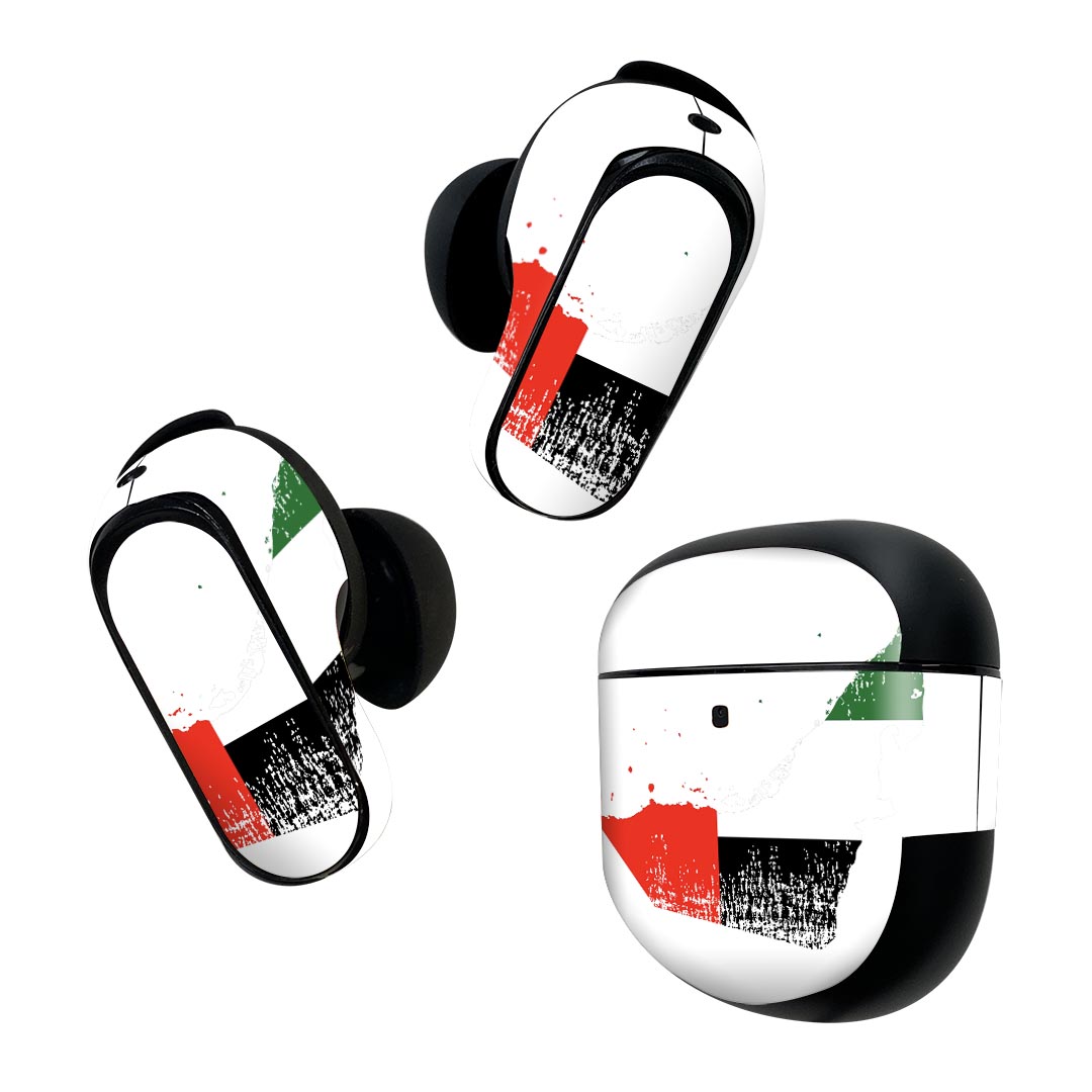 Bose QuietComfort Earbuds II 用 スキンシール ボーズ イヤバッズ2 用　ステッカ...