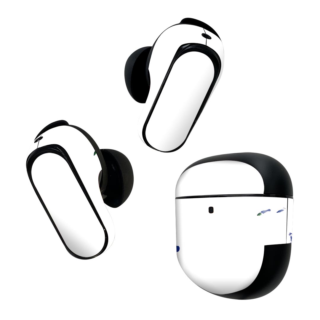 Bose QuietComfort Earbuds II 用 スキンシール ボーズ イヤバッズ2 用　ステッカー　本体3セット ケー..