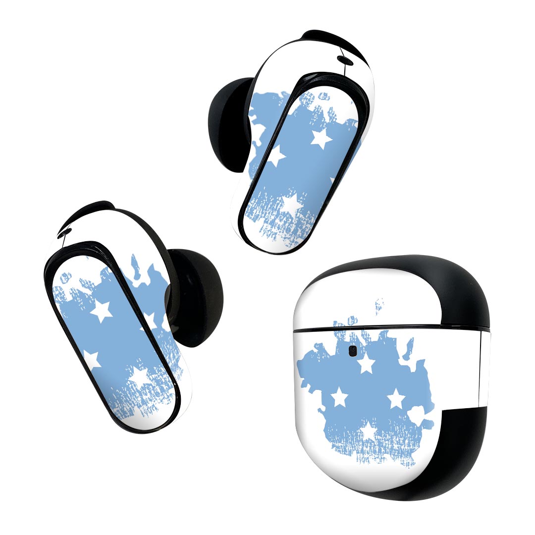 Bose QuietComfort Earbuds II 用 スキンシール ボーズ イヤバッズ2 用　ステッカ...