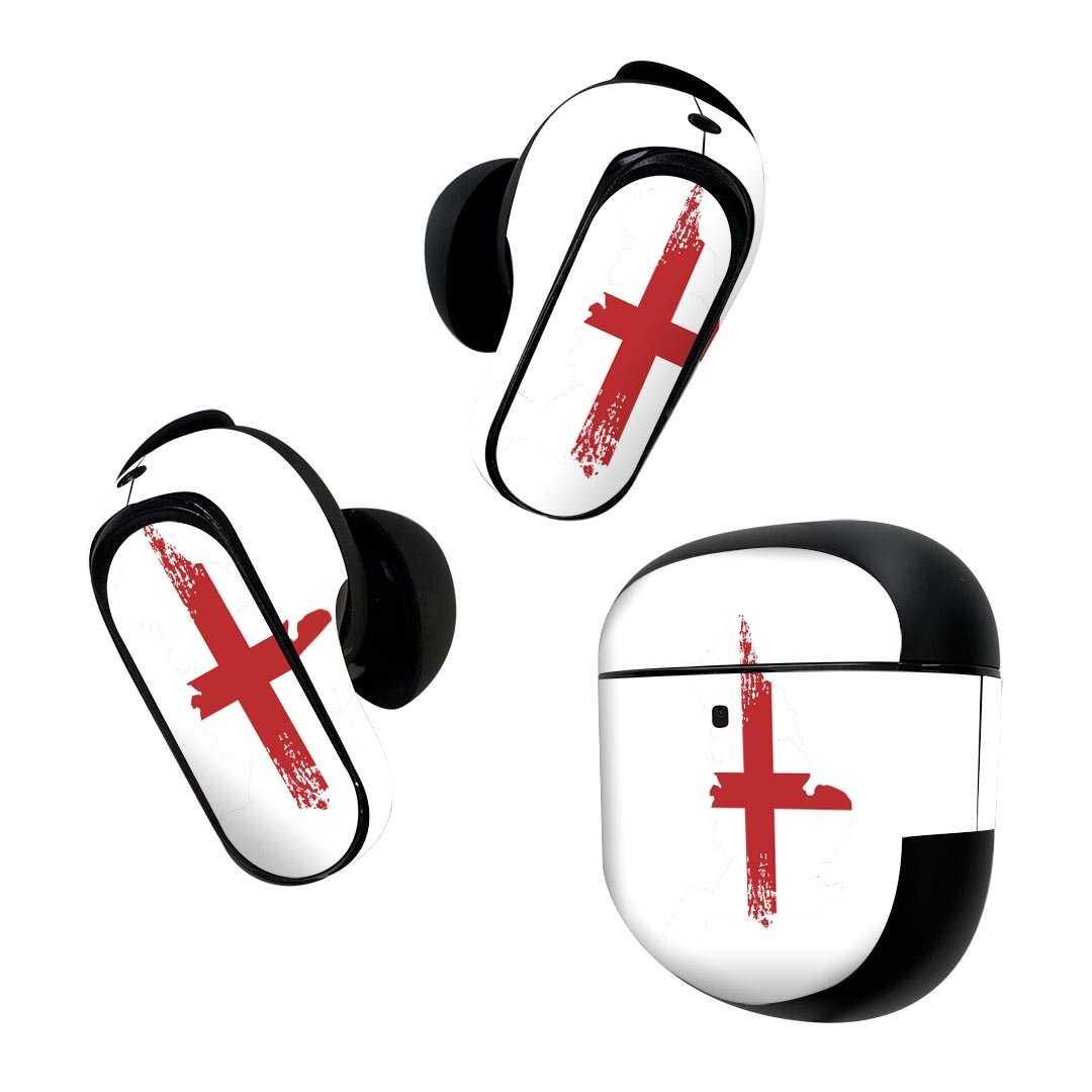 Bose QuietComfort Earbuds II 用 スキンシール ボーズ イヤバッズ2 用　ステッカ...