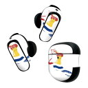 Bose QuietComfort Earbuds II 用 スキンシール ボーズ イヤバッズ2 用 ステッカー 本体3セット ケース1セット 保護 フィルム デコ 国旗 kiribati キリバス 018863(2)