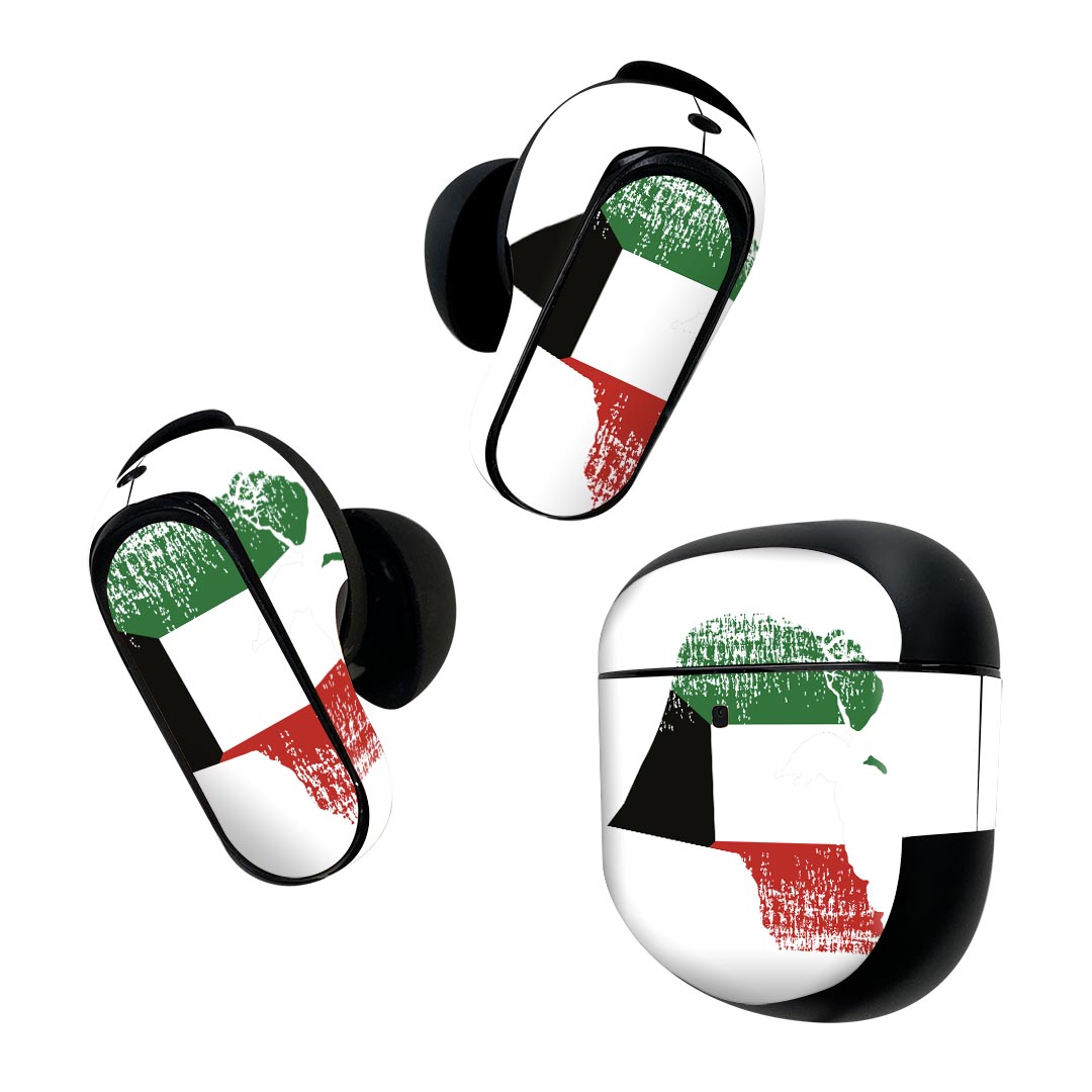 Bose QuietComfort Earbuds II 用 スキンシール ボーズ イヤバッズ2 用　ステッカ...