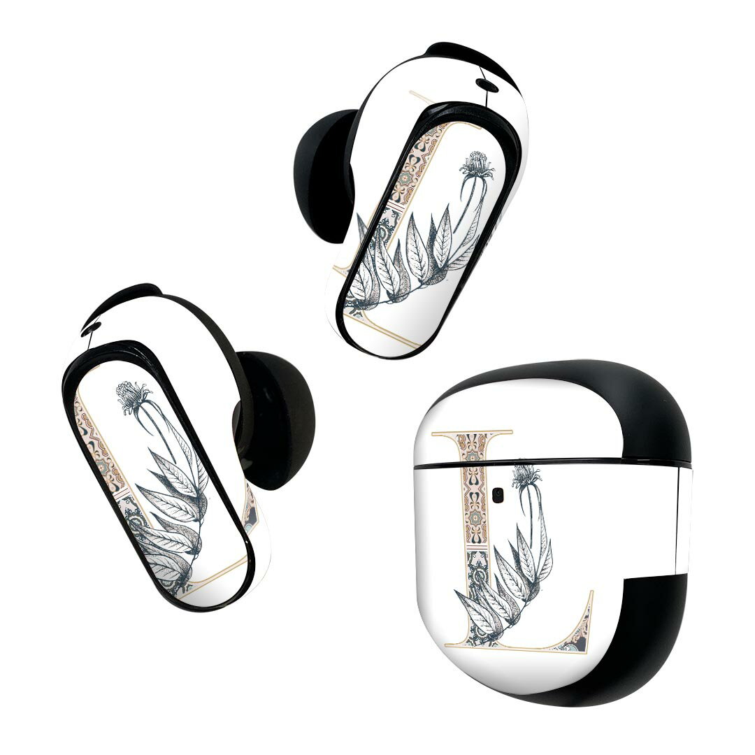 Bose QuietComfort Earbuds II 用 スキンシール ボーズ イヤバッズ2 用　ステッカ...