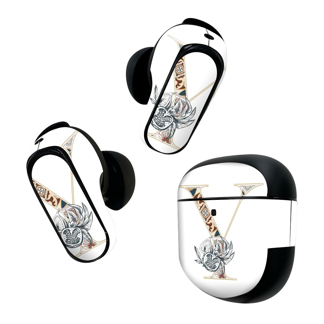 Bose QuietComfort Earbuds II 用 スキンシール ボーズ イヤバッズ2 用　ステッカ...