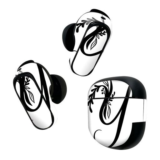 Bose QuietComfort Earbuds II 用 スキンシール ボーズ イヤバッズ2 用 ステッカー 本体3セット ケース1セット 保護 フィルム デコ フォント 文字 y アルファベット 019241 Bose QuietComfort Earbuds II 用 スキンシール ボーズ イヤバッズ2 用 ステッカー 本体3セット ケース1セット 保護 フィルム デコ フォント 文字 y アルファベット 019241