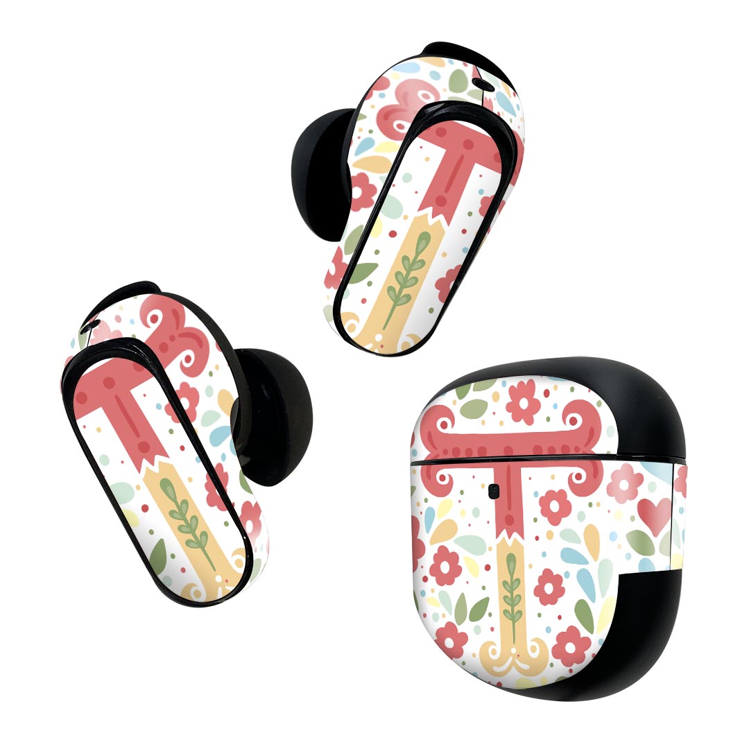 Bose QuietComfort Earbuds II 用 スキンシール ボーズ イヤバッズ2 用　ステッカ...