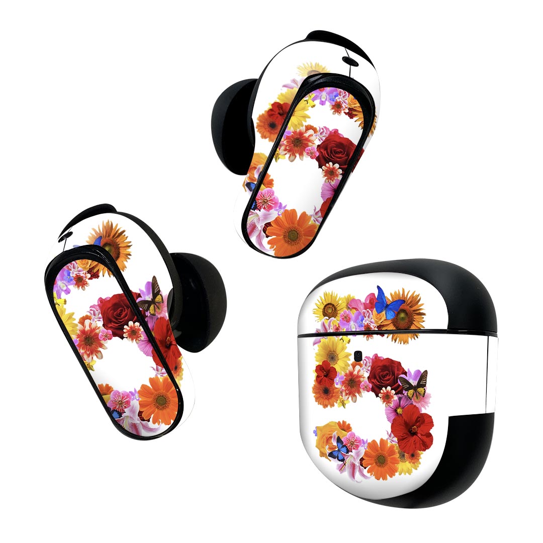 Bose QuietComfort Earbuds II 用 スキンシール ボーズ イヤバッズ2 用　ステッカ...