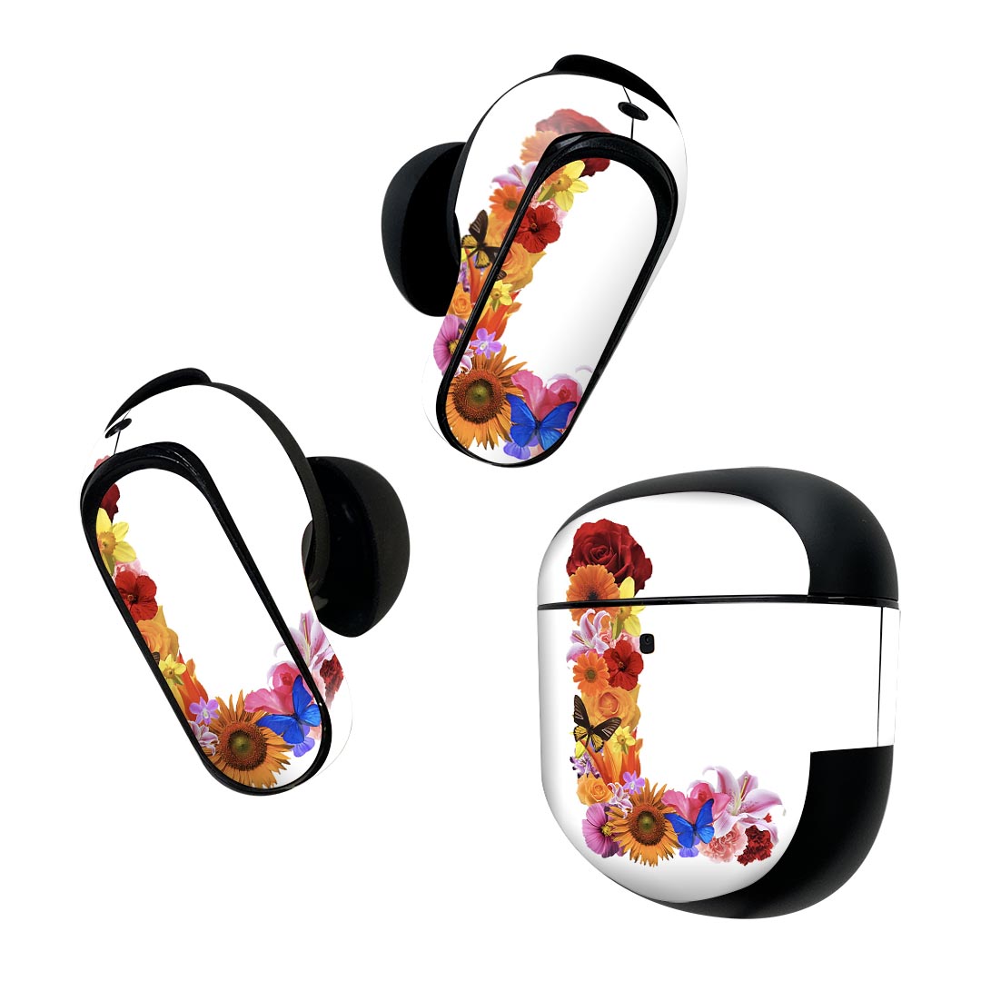 Bose QuietComfort Earbuds II 用 スキンシール ボーズ イヤバッズ2 用　ステッカ...