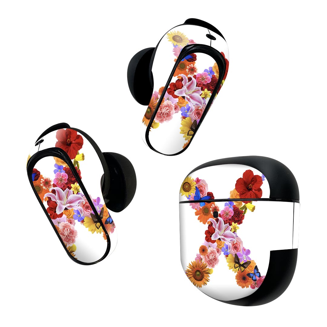 Bose QuietComfort Earbuds II 用 スキンシール ボーズ イヤバッズ2 用　ステッカ...