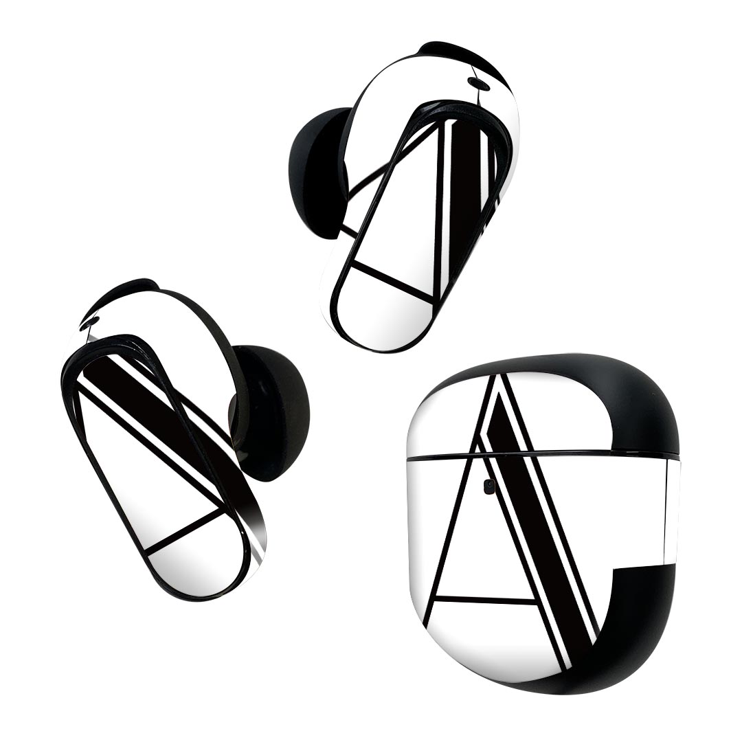 製品名 Bose QuietComfort Earbuds II 専用デザインスキンシール セット内容 Bose QuietComfort Earbuds II 専用シール　イヤホン（左右）3枚、充電ケース用シール 1枚AirPods第3世代専用です。第1?2世代、Proシリーズには対応していません。 商品特徴 再剥離性シートを素材に採用し、細かな位置調整がしやすく貼り直しが容易です。また、エアフリーでもありますので気泡が簡単に逃げるので、キレイに貼ることができます。専用の業務プリンターを使い、商品画像と遜色のない美しい印刷仕上がり。 注意事項 画像はサンプルですので、ご覧の環境によっては多少色味に違いを感じる場合がございます。 イメージと違った、モニターと色味が異なるという理由での交換や返金はご対応出来かねます。スキンシールのみの販売で、機器本体や充電ケース本体は付属しません。シワができた場合、ドライヤーなどで軽く温め、外側に向けてシワを伸ばすように貼ってください。初回貼付時の位置調整や貼り直しは可能ですが、しっかりと押し付けて接着させた後の再剥離、再利用は保証しておりません。また接着部に油分や汚れが付着しますと角の部分は剥がれやすくなりますので、貼付時はあまり触れないようにご注意ください。無地のセミグロスシートにデザインをプリントした商品で、デコなどの加工はございません。 凹凸や光沢があるように見えたり布地や金属を素材にしたように見える商品もありますが、デザインの図版によるものです。印刷時に微妙な画像のズレが生じる場合がございます。ご注文後に1点1点制作する受注生産品の為、不良品以外のご返品や交換は固くお断りします。 商品発送 完全受注生産のハンドメイド商品となりますので、既製品と比べて発送までお時間を頂いています。 基本的に決済確認後2~3営業日、最大で10営業日での発送となります。繁忙期や休業日明けの場合はさらに時間がかかる場合があります。 その際には別途メールにてご連絡致します。メール便の場合、発送日から到着までに2?4日ほどかかる場合が多く、紛失などの保障もご対応できかねます。あらかじめご了承下さい。