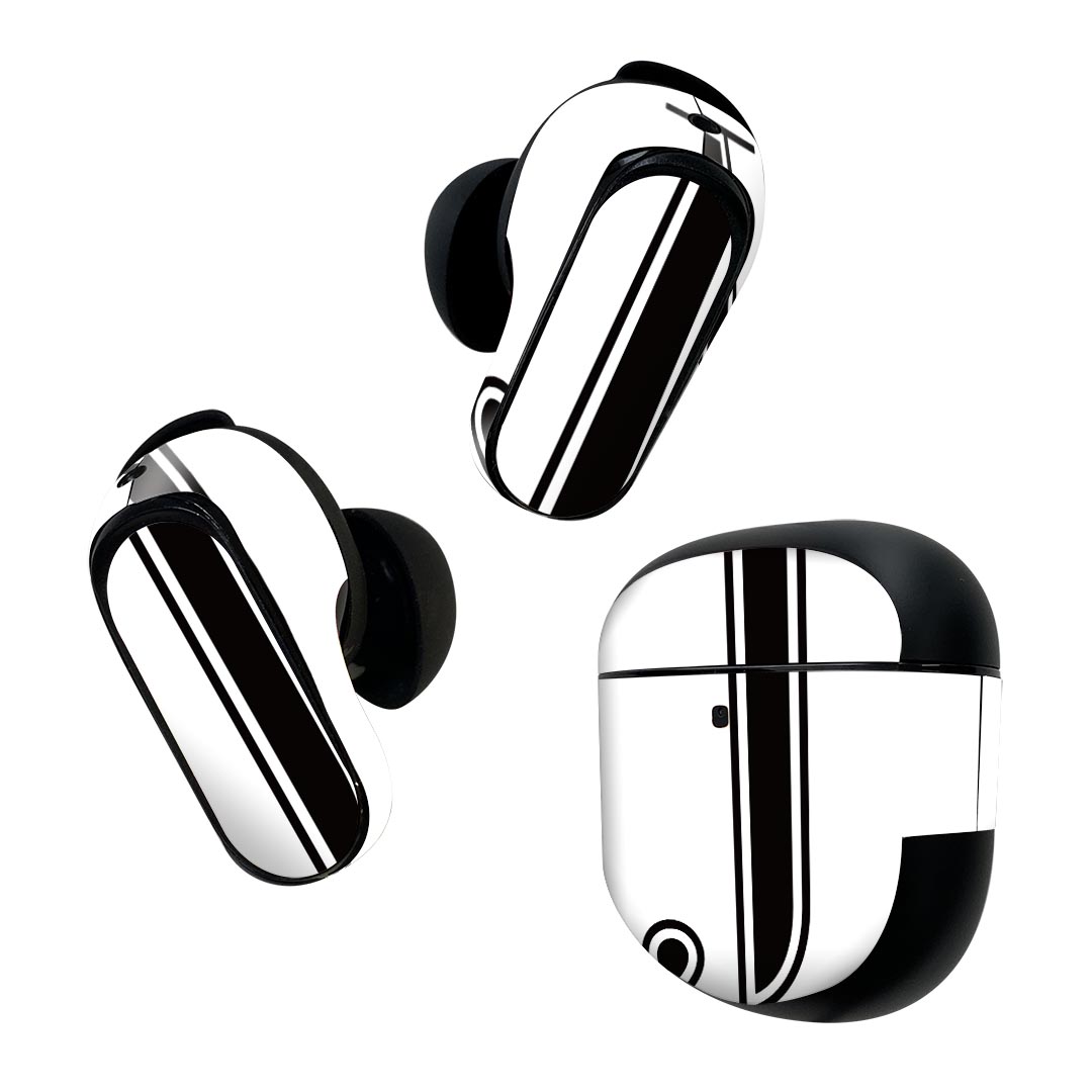 Bose QuietComfort Earbuds II 用 スキンシール ボーズ イヤバッズ2 用　ステッカ...