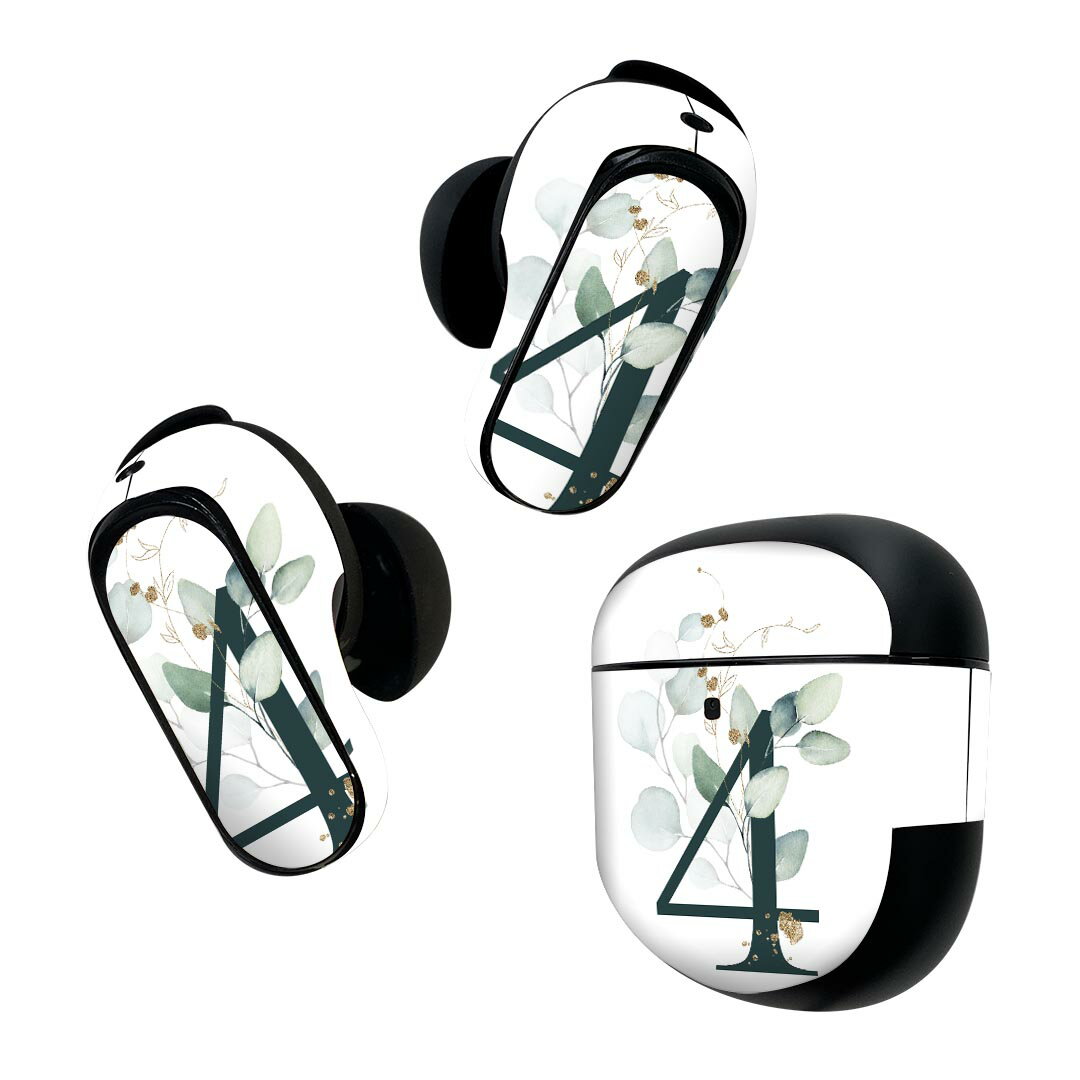 Bose QuietComfort Earbuds II 用 スキンシール ボーズ イヤバッズ2 用　ステッカ...