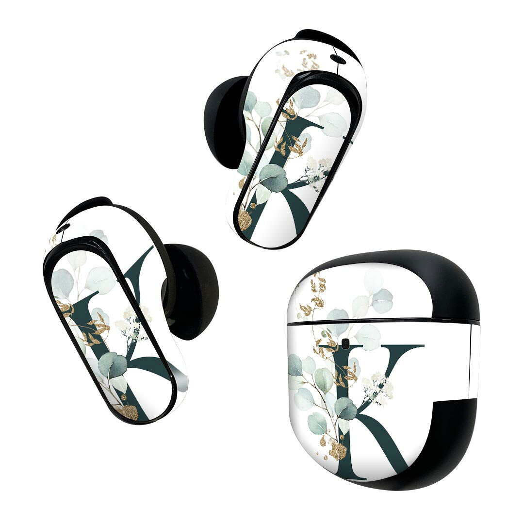 Bose QuietComfort Earbuds II 用 スキンシール ボーズ イヤバッズ2 用　ステッカ...