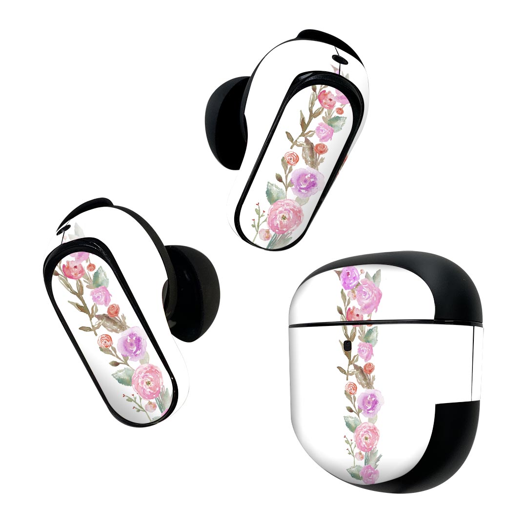 Bose QuietComfort Earbuds II 用 スキンシール ボーズ イヤバッズ2 用　ステッカ...