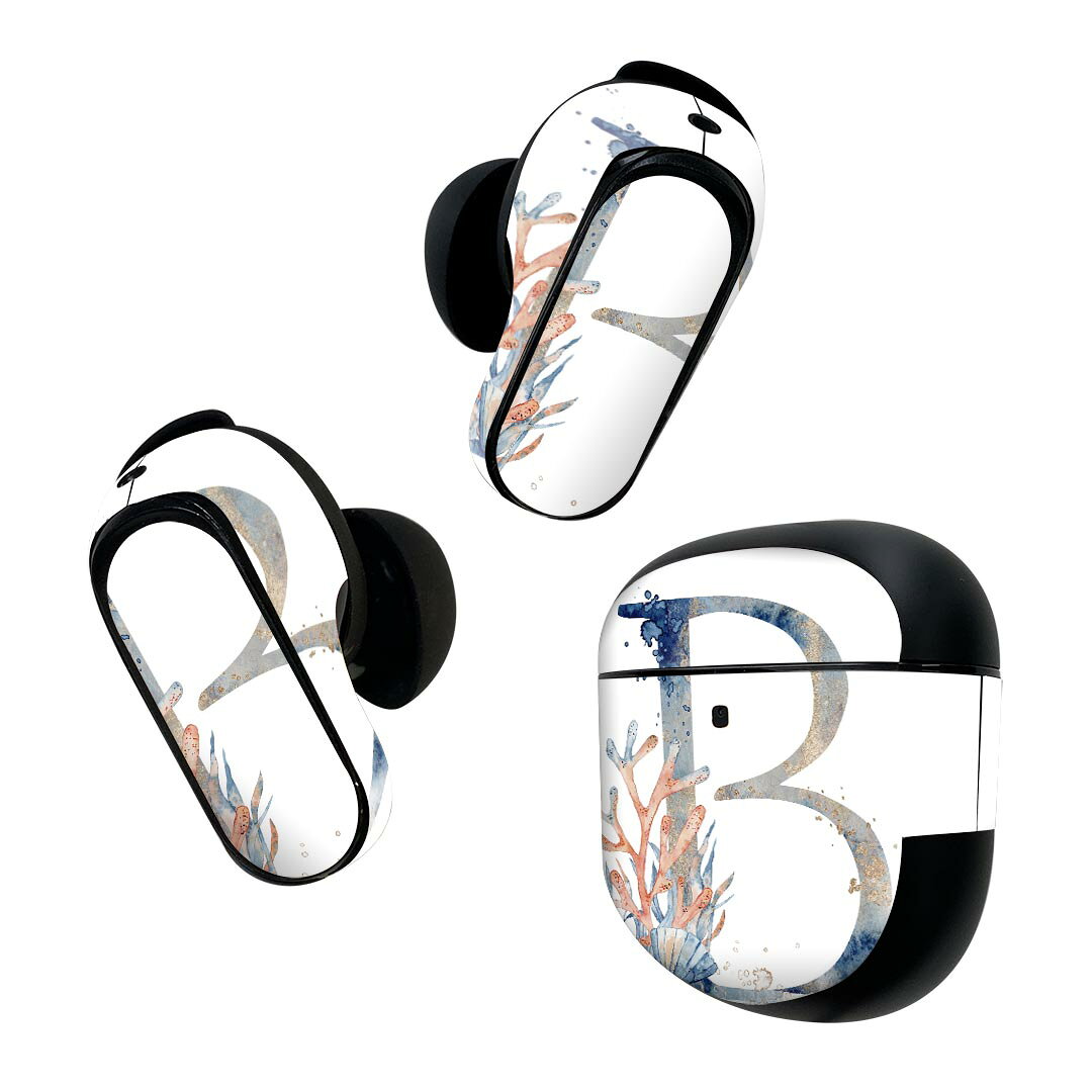 Bose QuietComfort Earbuds II 用 スキンシール ボーズ イヤバッズ2 用　ステッカ...