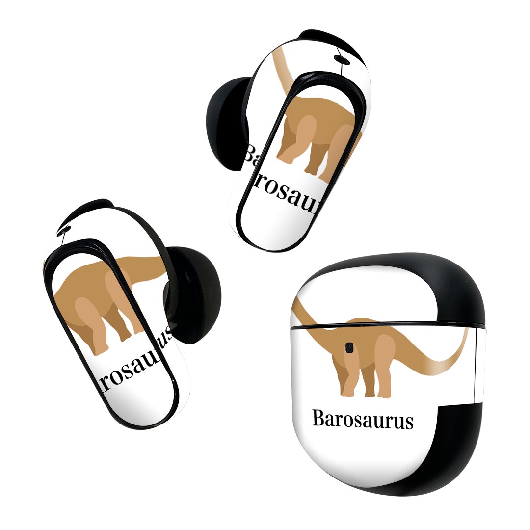 製品名 Bose QuietComfort Earbuds II 専用デザインスキンシール セット内容 Bose QuietComfort Earbuds II 専用シール　イヤホン（左右）3枚、充電ケース用シール 1枚AirPods第3世代専用です。第1?2世代、Proシリーズには対応していません。 商品特徴 再剥離性シートを素材に採用し、細かな位置調整がしやすく貼り直しが容易です。また、エアフリーでもありますので気泡が簡単に逃げるので、キレイに貼ることができます。専用の業務プリンターを使い、商品画像と遜色のない美しい印刷仕上がり。 注意事項 画像はサンプルですので、ご覧の環境によっては多少色味に違いを感じる場合がございます。 イメージと違った、モニターと色味が異なるという理由での交換や返金はご対応出来かねます。スキンシールのみの販売で、機器本体や充電ケース本体は付属しません。シワができた場合、ドライヤーなどで軽く温め、外側に向けてシワを伸ばすように貼ってください。初回貼付時の位置調整や貼り直しは可能ですが、しっかりと押し付けて接着させた後の再剥離、再利用は保証しておりません。また接着部に油分や汚れが付着しますと角の部分は剥がれやすくなりますので、貼付時はあまり触れないようにご注意ください。無地のセミグロスシートにデザインをプリントした商品で、デコなどの加工はございません。 凹凸や光沢があるように見えたり布地や金属を素材にしたように見える商品もありますが、デザインの図版によるものです。印刷時に微妙な画像のズレが生じる場合がございます。ご注文後に1点1点制作する受注生産品の為、不良品以外のご返品や交換は固くお断りします。 商品発送 完全受注生産のハンドメイド商品となりますので、既製品と比べて発送までお時間を頂いています。 基本的に決済確認後2~3営業日、最大で10営業日での発送となります。繁忙期や休業日明けの場合はさらに時間がかかる場合があります。 その際には別途メールにてご連絡致します。メール便の場合、発送日から到着までに2?4日ほどかかる場合が多く、紛失などの保障もご対応できかねます。あらかじめご了承下さい。