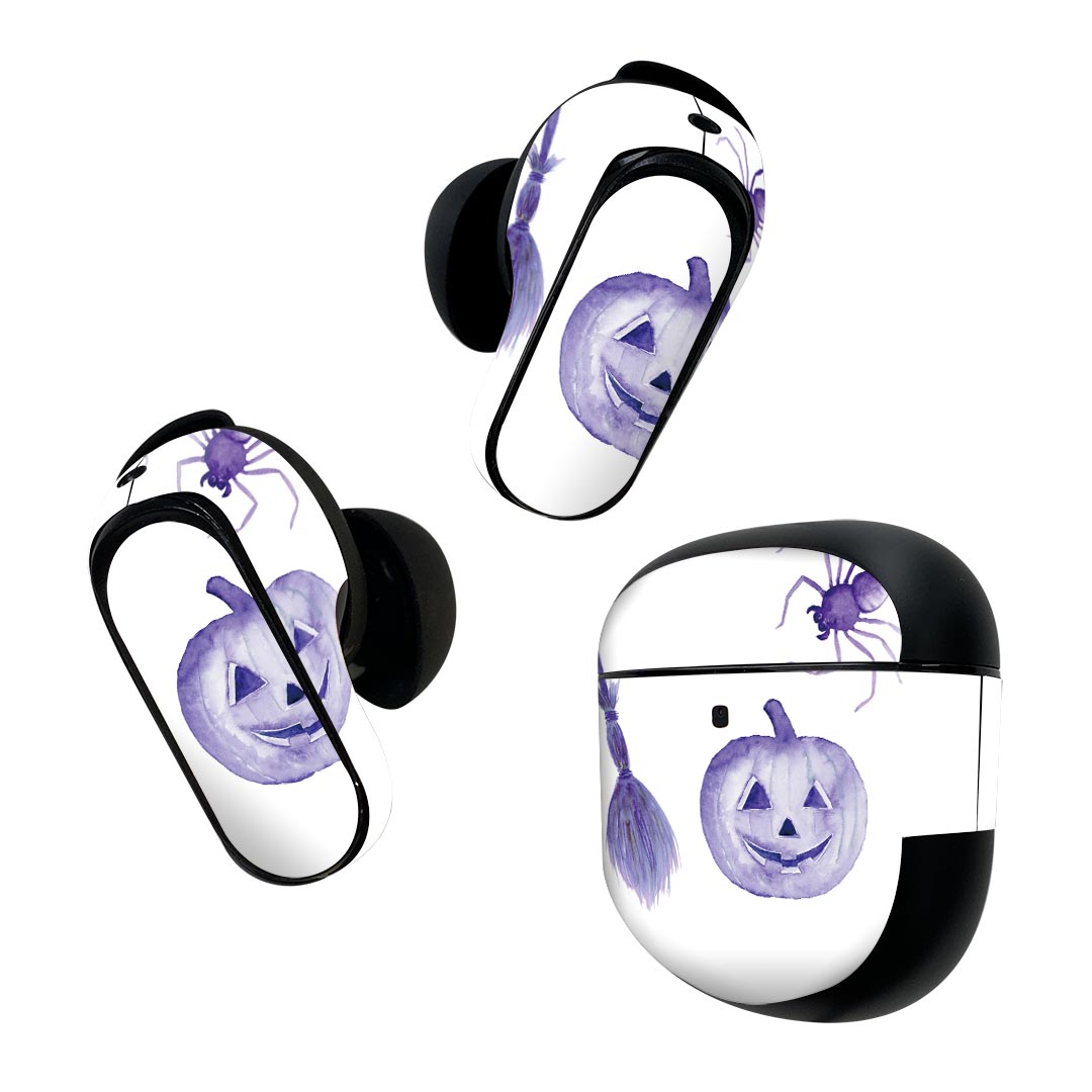 製品名 Bose QuietComfort Earbuds II 専用デザインスキンシール セット内容 Bose QuietComfort Earbuds II 専用シール　イヤホン（左右）3枚、充電ケース用シール 1枚AirPods第3世代専用です。第1?2世代、Proシリーズには対応していません。 商品特徴 再剥離性シートを素材に採用し、細かな位置調整がしやすく貼り直しが容易です。また、エアフリーでもありますので気泡が簡単に逃げるので、キレイに貼ることができます。専用の業務プリンターを使い、商品画像と遜色のない美しい印刷仕上がり。 注意事項 画像はサンプルですので、ご覧の環境によっては多少色味に違いを感じる場合がございます。 イメージと違った、モニターと色味が異なるという理由での交換や返金はご対応出来かねます。スキンシールのみの販売で、機器本体や充電ケース本体は付属しません。シワができた場合、ドライヤーなどで軽く温め、外側に向けてシワを伸ばすように貼ってください。初回貼付時の位置調整や貼り直しは可能ですが、しっかりと押し付けて接着させた後の再剥離、再利用は保証しておりません。また接着部に油分や汚れが付着しますと角の部分は剥がれやすくなりますので、貼付時はあまり触れないようにご注意ください。無地のセミグロスシートにデザインをプリントした商品で、デコなどの加工はございません。 凹凸や光沢があるように見えたり布地や金属を素材にしたように見える商品もありますが、デザインの図版によるものです。印刷時に微妙な画像のズレが生じる場合がございます。ご注文後に1点1点制作する受注生産品の為、不良品以外のご返品や交換は固くお断りします。 商品発送 完全受注生産のハンドメイド商品となりますので、既製品と比べて発送までお時間を頂いています。 基本的に決済確認後2~3営業日、最大で10営業日での発送となります。繁忙期や休業日明けの場合はさらに時間がかかる場合があります。 その際には別途メールにてご連絡致します。メール便の場合、発送日から到着までに2?4日ほどかかる場合が多く、紛失などの保障もご対応できかねます。あらかじめご了承下さい。