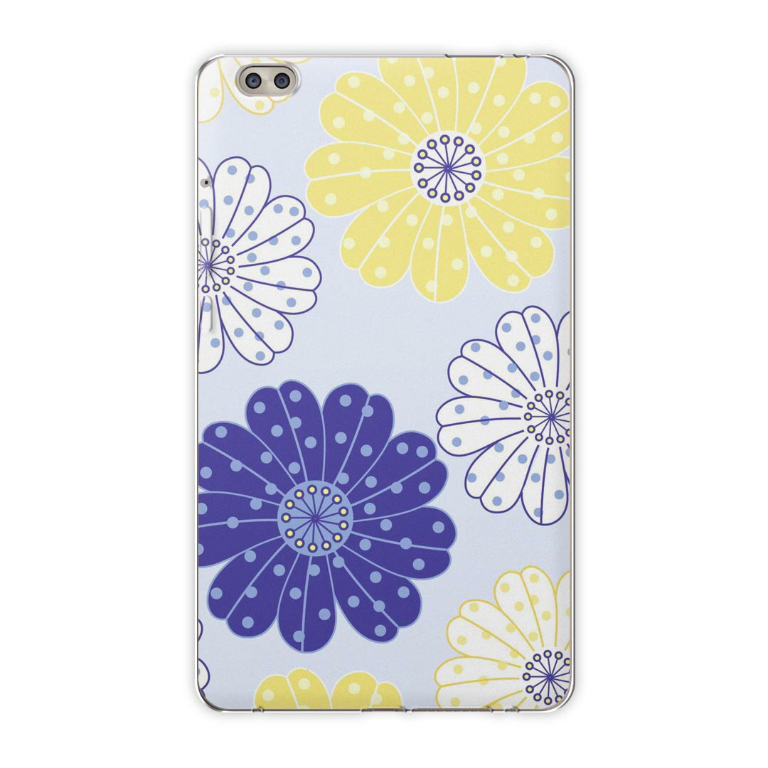 Rakuten - dtab compact d-02k docomo dタブ 用 タブレット ケース タブレット カバー TPU ソフトケース 000684 フラワー 花　ドット