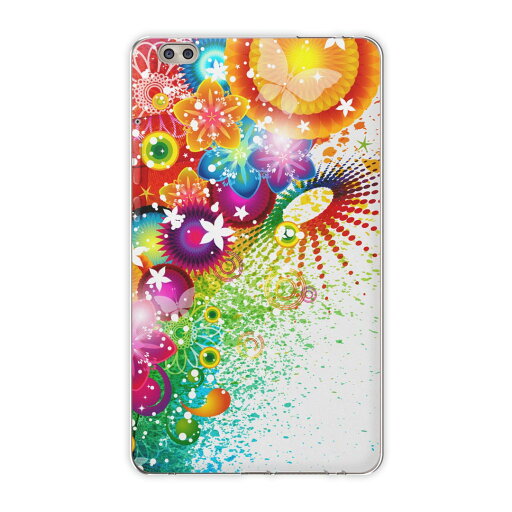 dtab compact d-02k docomo dタブ 用 タブレット ケース タブレット カバー TPU ソフトケース 000860 クール トロピカル 花 dtab compact d-02k docomo dタブ 用 タブレット ケース タブレット カバー TPU ソフトケース 000860 クール トロピカル 花