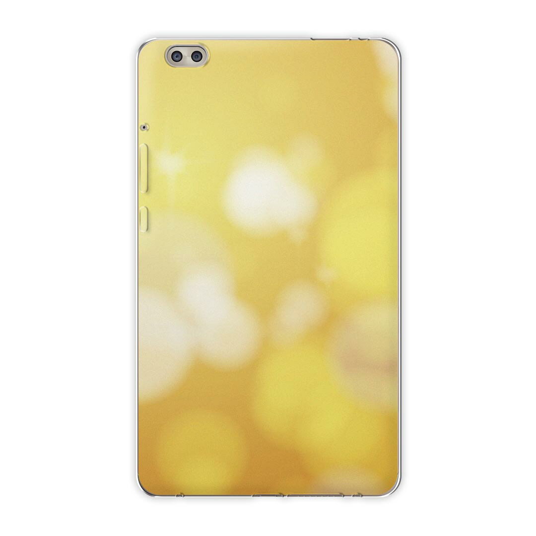 dtab compact d-02k docomo dタブ 用 タブレット ケース タブレット カバー TPU ソフトケース 001876 その他 シンプル　黄色