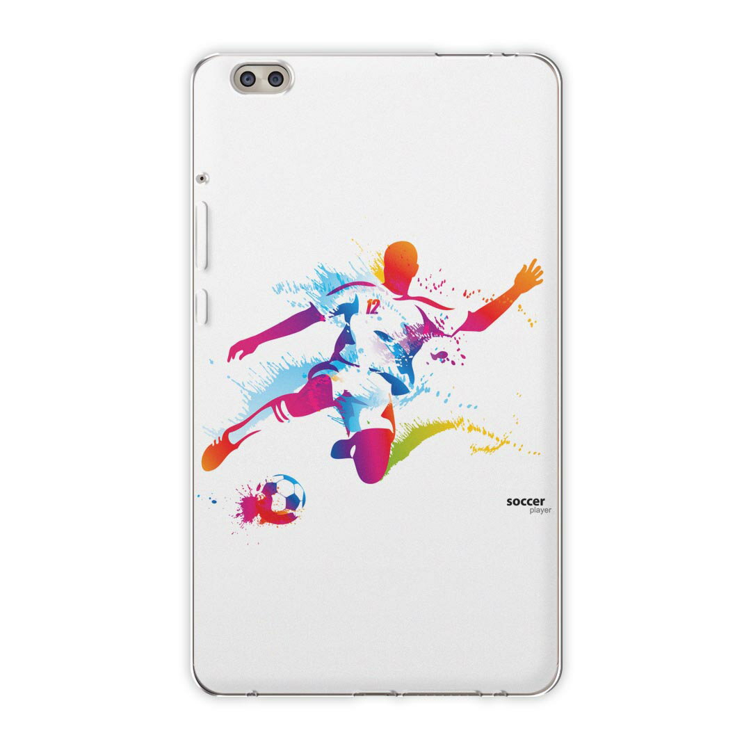 dtab compact d-02k docomo dタブ 用 タブレット ケース タブレット カバー TPU ソフトケース 002784 スポーツ スポーツ カラフル