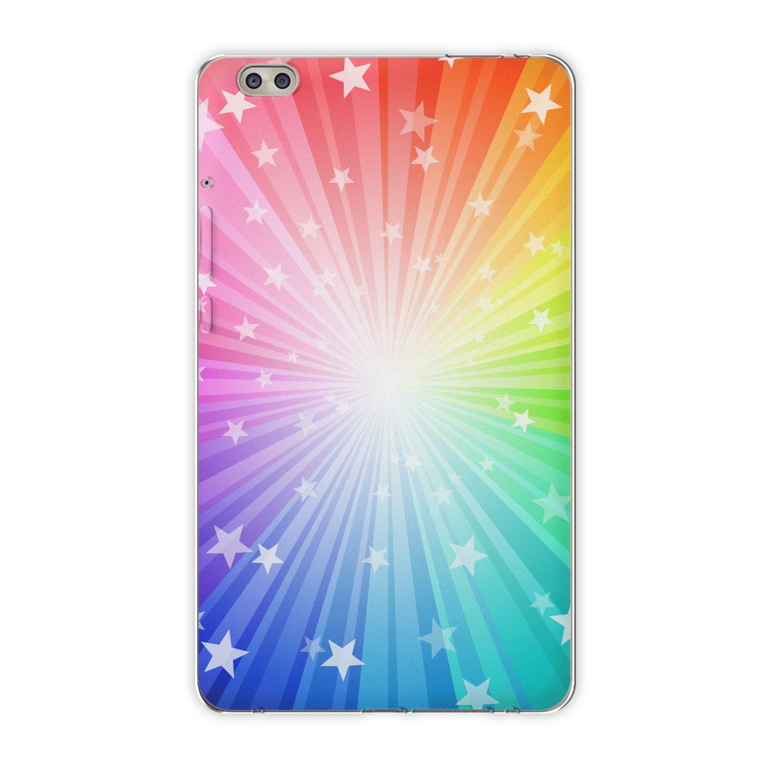 dtab compact d-02k docomo dタブ 用 タブレット ケース タブレット カバー TPU ソフトケース 002861 ユニーク シンプル　カラフル