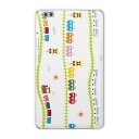 dtab compact d-02k docomo dタブ 用 タブレット ケース タブレット カバー TPU ソフトケース 002863 ユニーク 乗り物 イラスト カラフル(2)