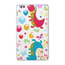 dtab compact d-02k docomo dタブ 用 タブレット ケース タブレット カバー TPU ソフトケース 002919 ユニーク モンスター キャラクター カラフル(2)