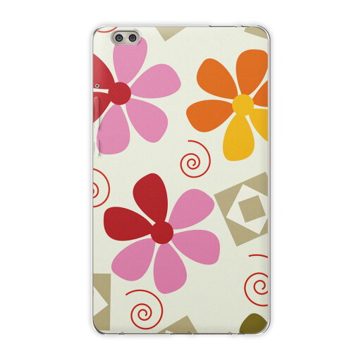dtab compact d-02k docomo dタブ 用 タブレット ケース タブレット カバー TPU ソフトケース 003872 フラワー 花 和風 和柄 dtab compact d-02k docomo dタブ 用 タブレット ケース タブレット カバー TPU ソフトケース 003872 フラワー 花 和風 和柄