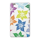 dtab compact d-02k docomo dタブ 用 タブレット ケース タブレット カバー TPU ソフトケース 003949 フラワー 花 フラワー カラフル