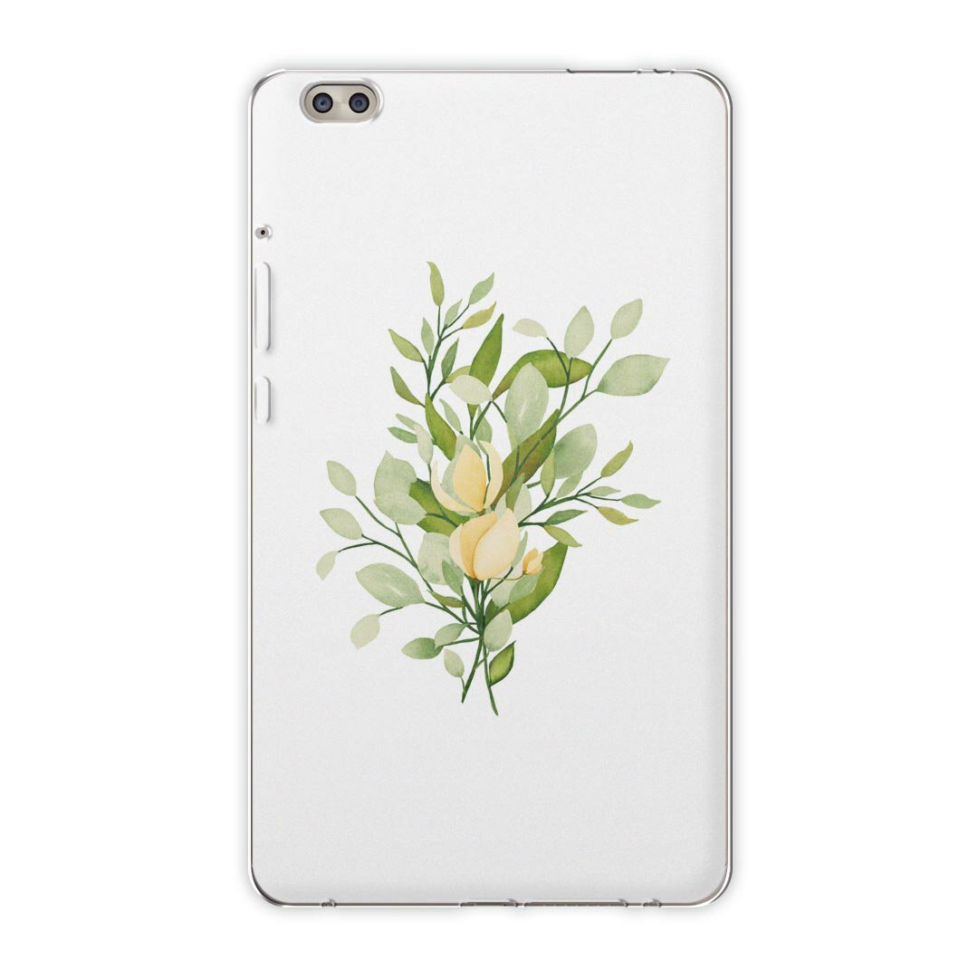 dtab compact d-02k docomo dタブ 用 タブレット ケース タブレット カバー TPU ソフトケース 020058 ひまわり ひまわり 向日葵 夏