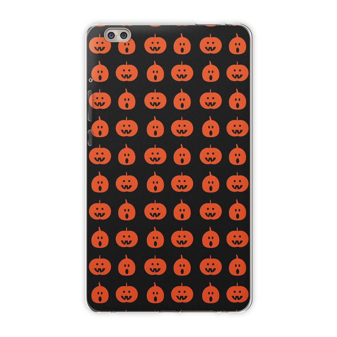 dtab compact d-02k docomo dタブ 用 タブレット ケース タブレット カバー TPU ソフトケース 020146 ハロウィン Halloween