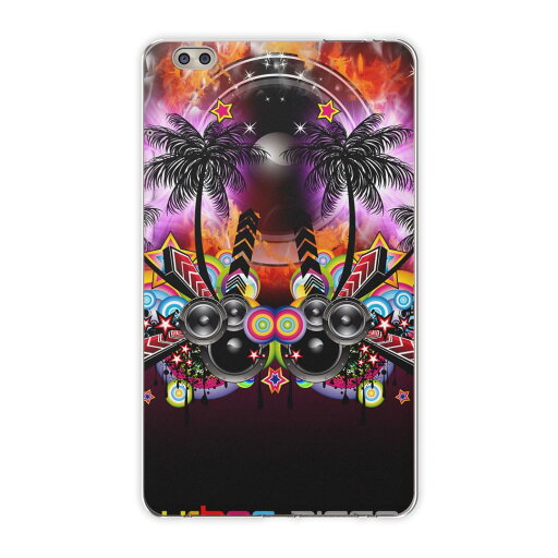 dtab compact d-02k docomo dタブ 用 タブレット ケース タブレット カバー TPU ソフトケース 004974 クール パーティー ディスコ イラスト dtab compact d-02k docomo dタブ 用 タブレット ケース タブレット カバー TPU ソフトケース 004974 クール パーティー ディスコ イラスト